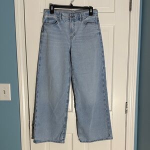 American Eagle Low Rise Ultra Wide Leg size 0